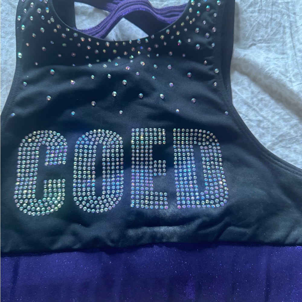 Rebels Purple and Black Tank Top